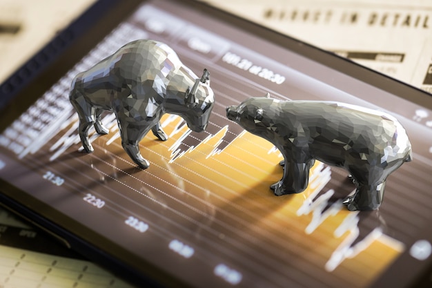 Different types of investment options displayed visually, such as stocks represented by charts, bonds by secure safes, and real estate by houses, all interconnected with arrows of growth and diversification. The image aims to convey stability and variety.