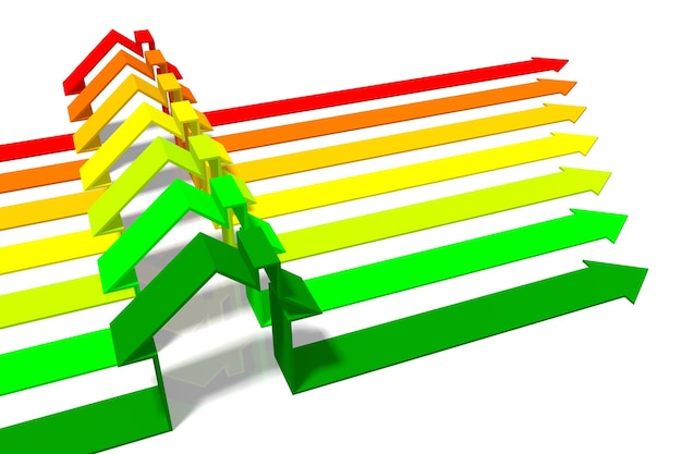 A visual representation of different risk tolerance levels, showing the trade-off between potential returns and potential losses, possibly depicted as a spectrum or a risk-reward graph.