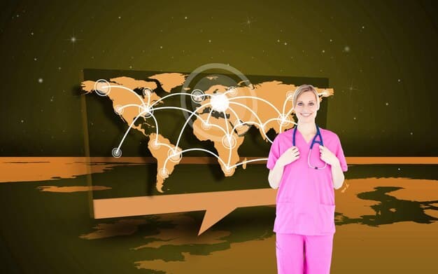 A collage showing thriving sectors like tech (software developers), healthcare (nurses and doctors), and logistics (delivery drivers), contrasted with struggling sectors like hospitality (empty hotels) and retail (closed stores).