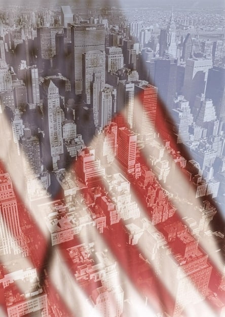 A split image showing contrasting impacts of government policies: On one side, a flourishing small business benefiting from a tax break; on the other side, a struggling business burdened by complex regulations.