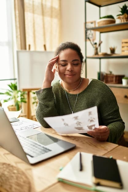 A person sitting at a desk, looking stressed while surrounded by bills and financial statements, highlighting the consequences of poor budgeting.